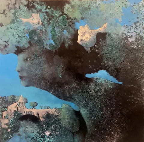 "Denizlerin Prensi" eseri EROL PELİOĞLU tarafından 2021 yılında 60x60 cm ölçülerinde Tuval üzeri yağlı boya tekniği ile yapılmıştır.