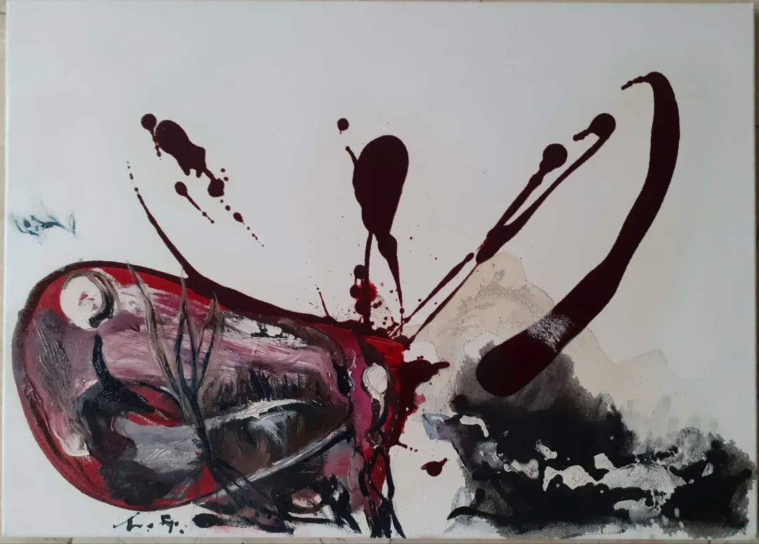 yakınlaştır "Yol" eseri FÜSUN ÇAĞLAYAN tarafından 50x70 cm ölçülerinde Tuval üzeri akrilik boya tekniği ile yapılmıştır.