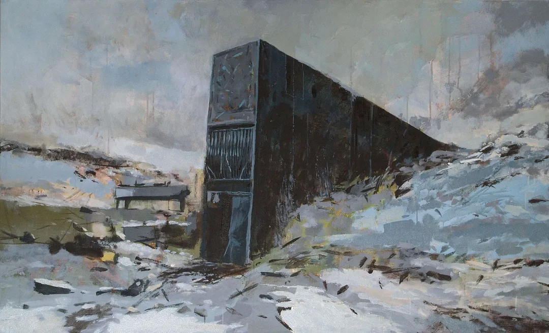 "Svalbard" eseri COŞKUN SAMİ tarafından 2012 yılında 85x140 cm ölçülerinde Tuval üzeri akrilik boya tekniği ile yapılmıştır.