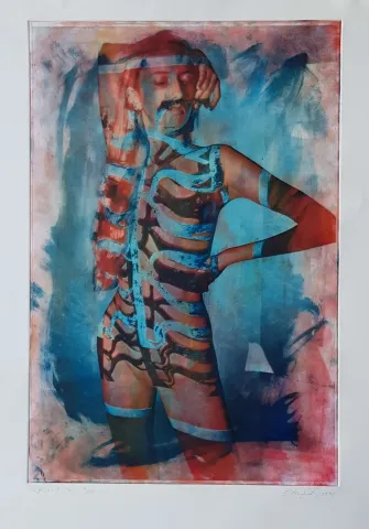 EMRE BAYKAL — “İsimsiz”, 2020 "İsimsiz" eseri EMRE BAYKAL tarafından 2020 yılında 60x40 cm ölçülerinde Gravür tekniği ile yapılmıştır.