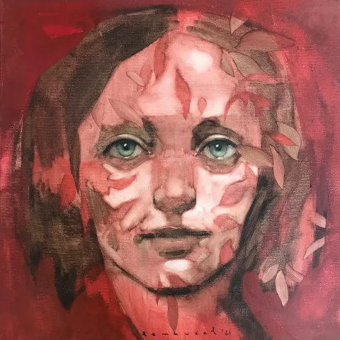 Bu eser SEMA ÖCAL tarafından 2021 yılında 40x40 cm ölçülerinde Tuval üzeri yağlı boya tekniği ile yapılmıştır.