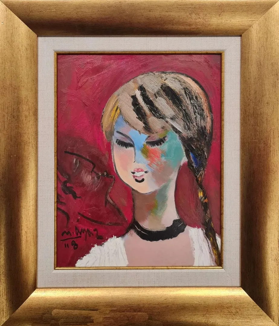 MUSTAFA AYAZ — 2008 Bu eser MUSTAFA AYAZ tarafından 2008 yılında 32x24 cm ölçülerinde Duralit üzeri yağlı boya tekniği ile yapılmıştır.
