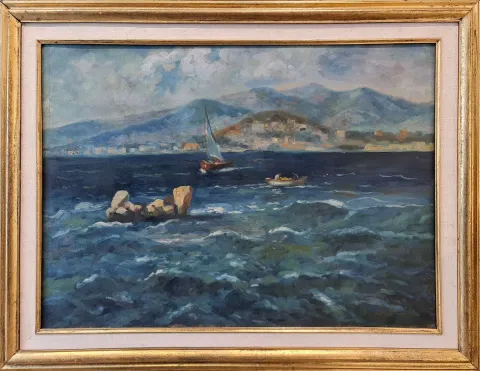 İBRAHİM SAFİ Bu eser İBRAHİM SAFİ tarafından 60x80 cm ölçülerinde Tuval üzeri yağlı boya tekniği ile yapılmıştır.