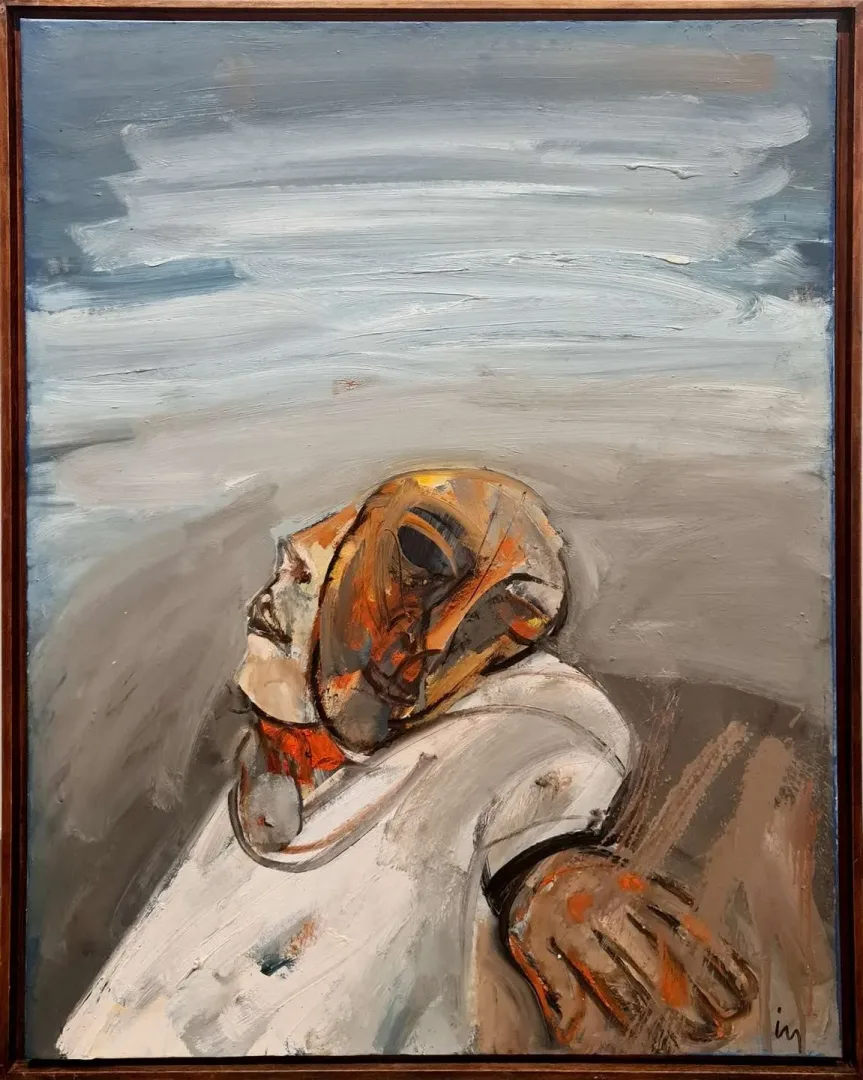 "İz" eseri İSMAİL YILDIRIM tarafından 2009 yılında 108x80 cm ölçülerinde Tuval üzeri yağlı boya tekniği ile yapılmıştır.