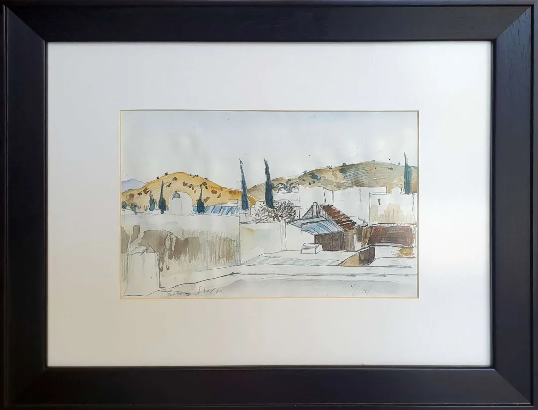 "İsimsiz" eseri TURAN EROL tarafından 1980 yılında 18x27 cm ölçülerinde Kağıt üzeri karışık teknik tekniği ile yapılmıştır.