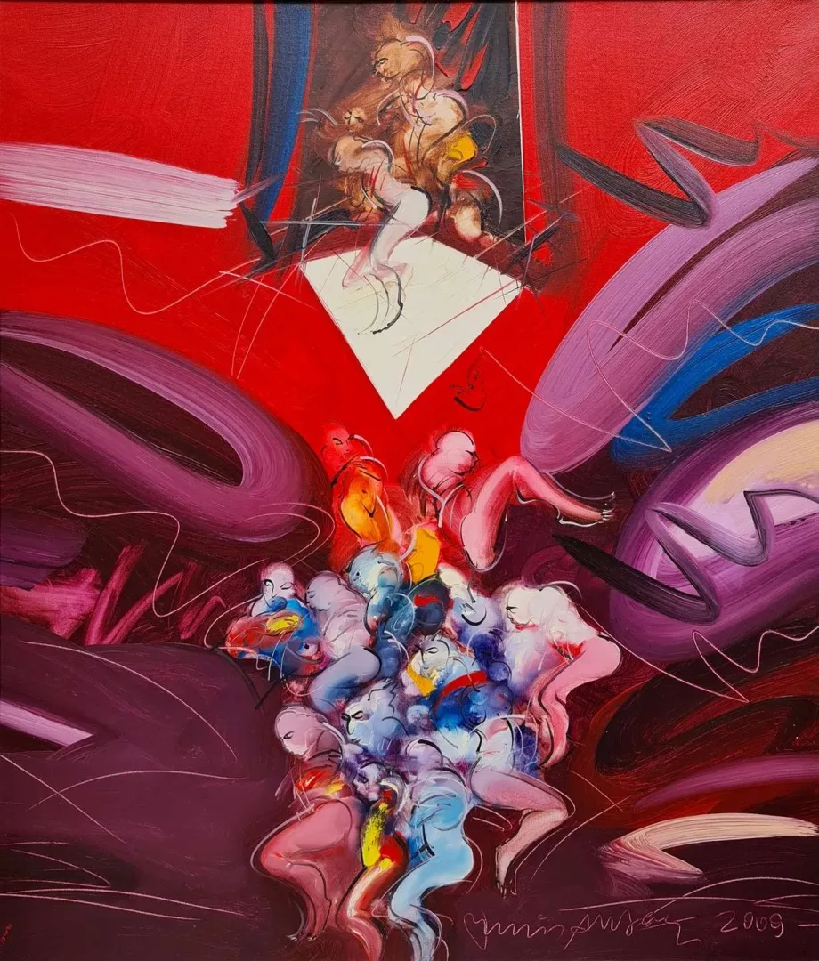 ENİS AKTAŞ — 2009 Bu eser ENİS AKTAŞ tarafından 2009 yılında 80x70 cm ölçülerinde Tuval üzeri yağlı boya tekniği ile yapılmıştır.