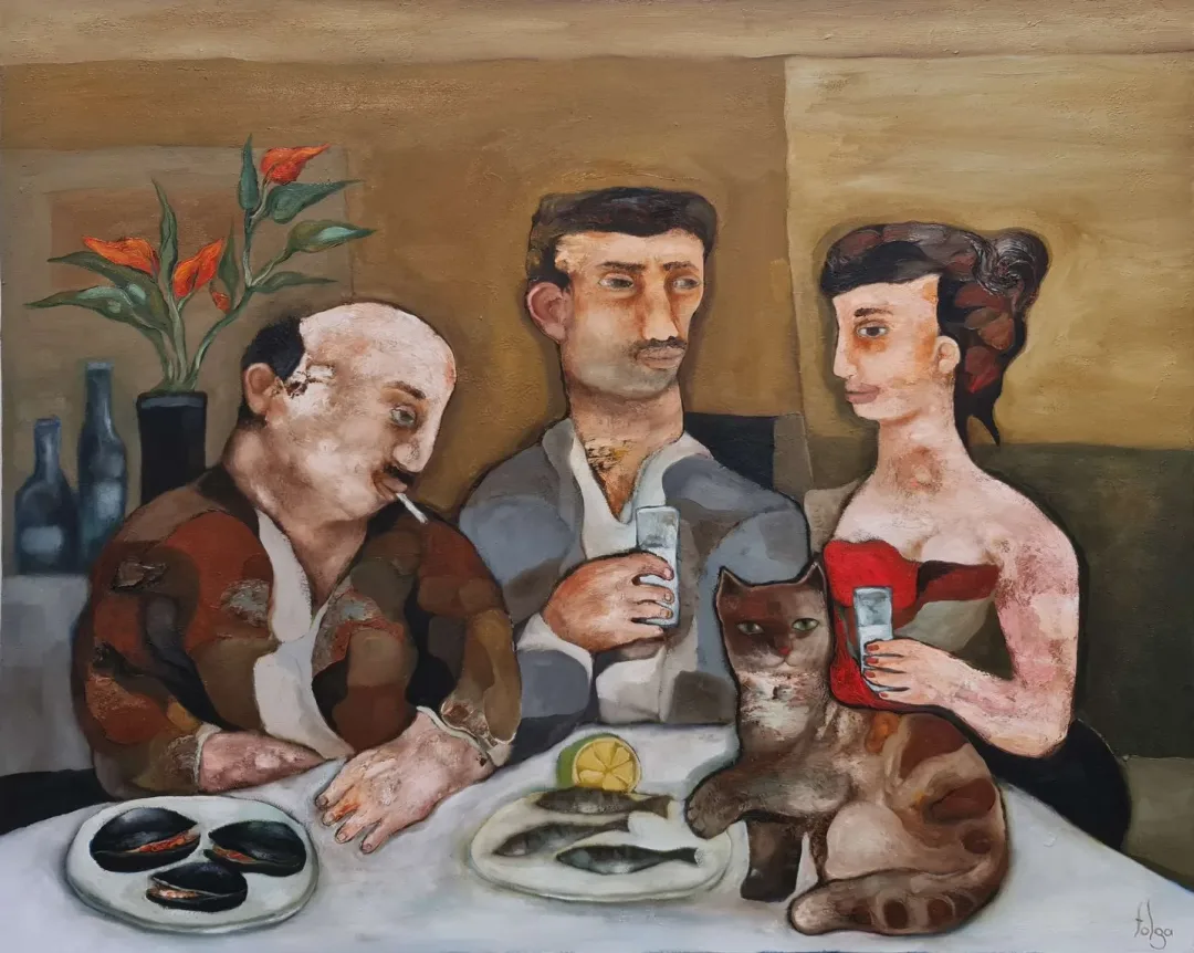 MURAT TOLGA — “İsimsiz”, 2020 "İsimsiz" eseri MURAT TOLGA tarafından 2020 yılında 100x120 cm ölçülerinde Tuval üzeri yağlı boya tekniği ile yapılmıştır.
