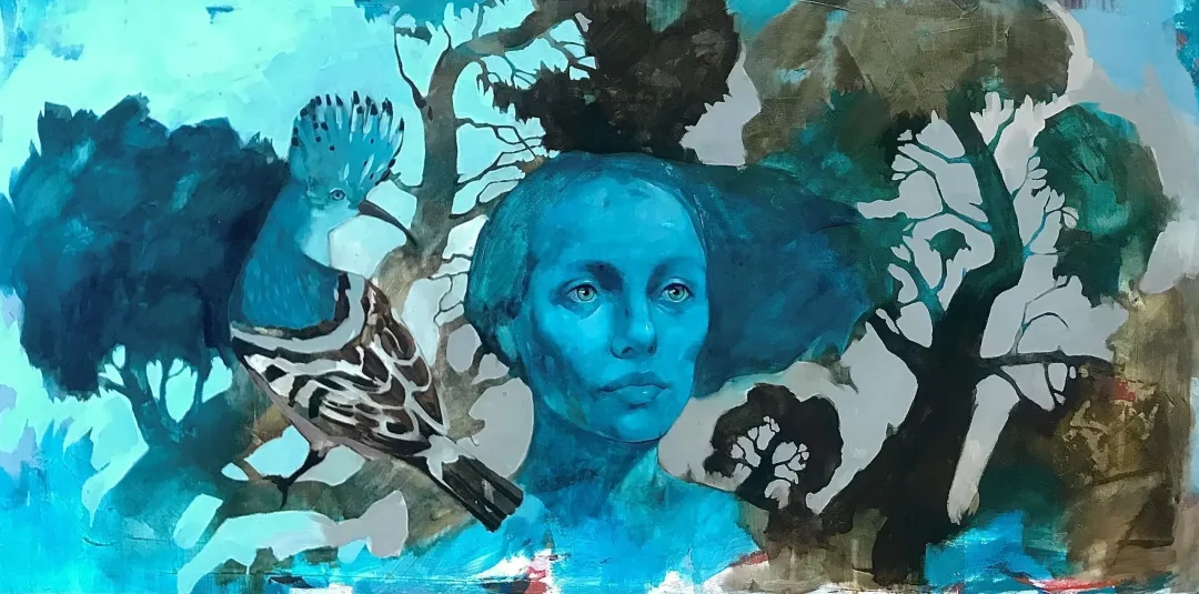 yakınlaştır "Gaia" eseri SEMA ÖCAL tarafından 2021 yılında 65x130 cm ölçülerinde Tuval üzeri yağlı boya tekniği ile yapılmıştır.