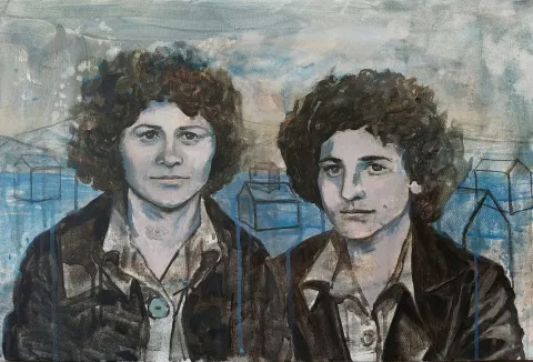 "Deniz-II" eseri ŞİRİN YILMAZ tarafından 2021 yılında 40x60 cm ölçülerinde Tuval üzeri akrilik boya tekniği ile yapılmıştır.
