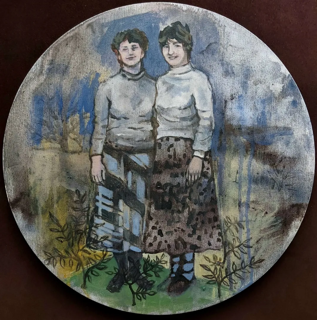 yakınlaştır "Yeni yaz" eseri ŞİRİN YILMAZ tarafından 2021 yılında 40x40 cm ölçülerinde Tuval üzeri akrilik boya tekniği ile yapılmıştır.