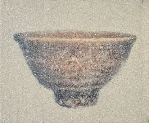 "Light-wan series" eseri TAE MO YANG tarafından 2021 yılında 73x61 cm ölçülerinde Tuval üzeri akrilik ve taş tekniği ile yapılmıştır.