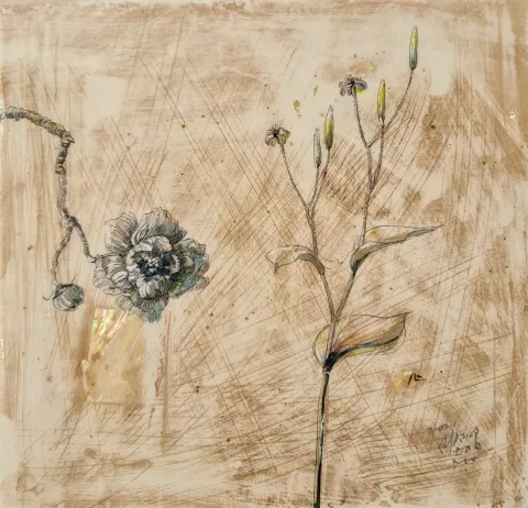 TAE MO YANG — “A secret garden series”, 2021 "A secret garden series" eseri TAE MO YANG tarafından 2021 yılında 35x35 cm ölçülerinde Karışık teknik tekniği ile yapılmıştır.