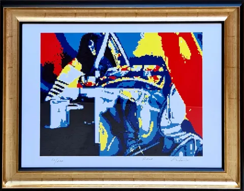 ÖZDEMİR ALTAN — 2000 Bu eser ÖZDEMİR ALTAN tarafından 2000 yılında 50x70 cm ölçülerinde Serigrafi 56/100 tekniği ile yapılmıştır.