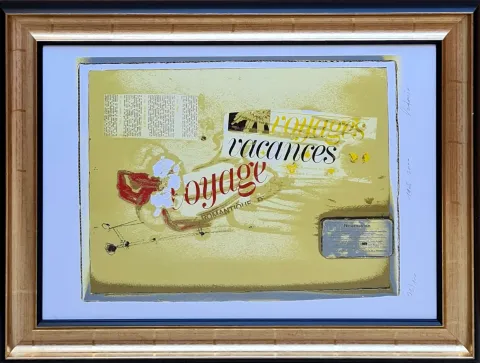 ÖZDEMİR ALTAN — 1965 Bu eser ÖZDEMİR ALTAN tarafından 1965 yılında 50x70 cm ölçülerinde Serigrafi 72/100 tekniği ile yapılmıştır.