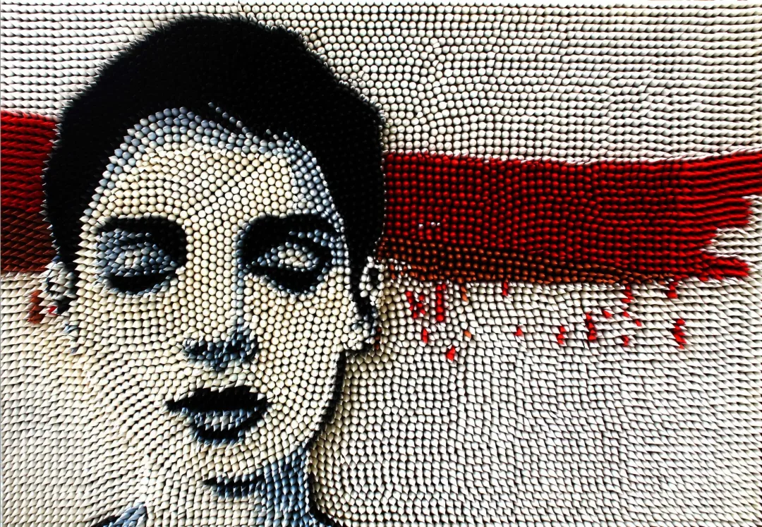 yakınlaştır "Dokunma" eseri HÜLYA KANDEMİR KANBER tarafından 55x80 cm ölçülerinde Karışık Teknik Ahşap Kavale, 7000 parça tekniği ile yapılmıştır.