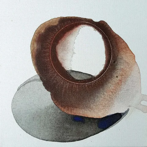Bu eser TANSEL TÜRKDOĞAN tarafından 2021 yılında 25x25 cm ölçülerinde Tuval üzeri akrilik boya tekniği ile yapılmıştır.