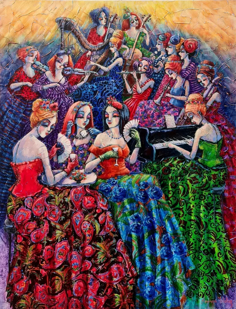 "İsimsiz" eseri DERYA YILDIZ tarafından 2021 yılında 90x70 cm ölçülerinde Tuval üzeri yağlı boya tekniği ile yapılmıştır.