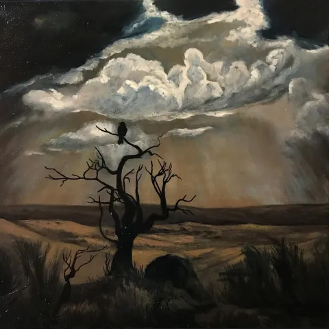HASAN MİRZA — “İsimsiz”, 2021 "İsimsiz" eseri HASAN MİRZA tarafından 2021 yılında 60x60 cm ölçülerinde Tuval üzeri yağlı boya tekniği ile yapılmıştır.