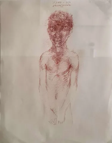 ERGİN İNAN Bu eser ERGİN İNAN tarafından 30x24 cm ölçülerinde Kağıt üzeri karışık teknik tekniği ile yapılmıştır.