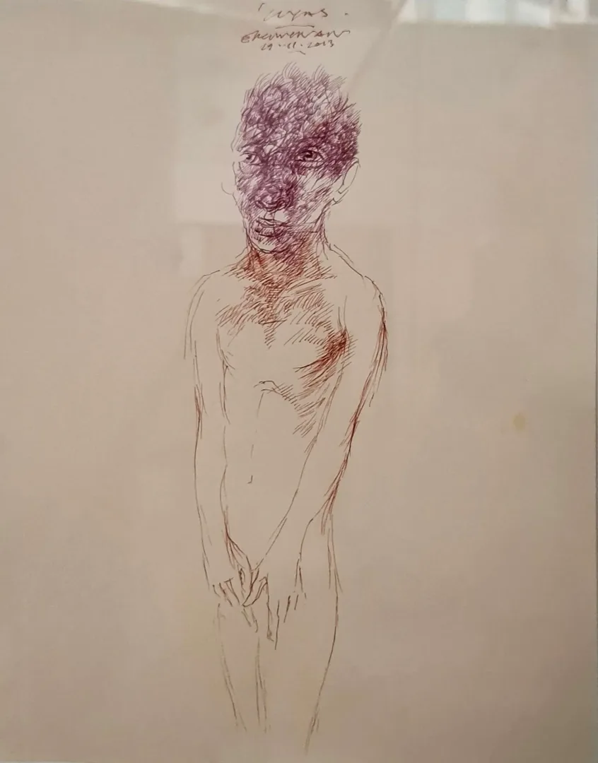 "İsimsiz" eseri ERGİN İNAN tarafından 30x24 cm ölçülerinde Kağıt üzeri karışık teknik tekniği ile yapılmıştır.