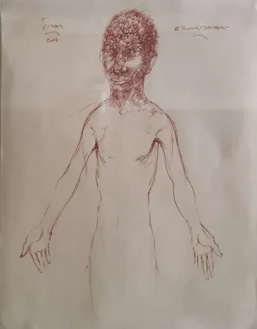 ERGİN İNAN Bu eser ERGİN İNAN tarafından 30x24 cm ölçülerinde Kağıt üzeri karışık teknik tekniği ile yapılmıştır.