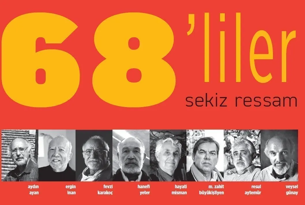 68'LİLER — sergiden görünüm