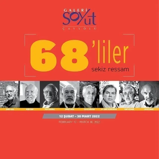 68'LİLER sergisi