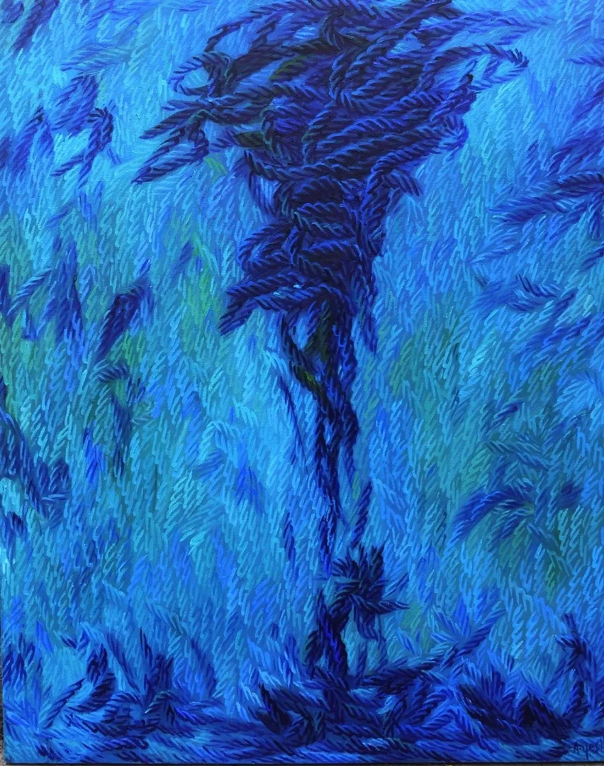 yakınlaştır "Yön (ne)" eseri AHMET YEŞİL tarafından 2019 yılında 80x65 cm ölçülerinde Tuval üzeri yağlı boya tekniği ile yapılmıştır.