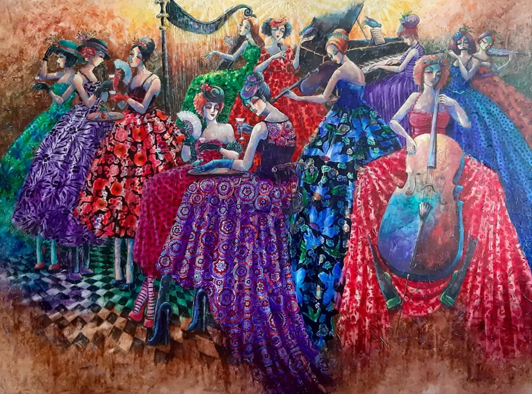 DERYA YILDIZ — “İsimsiz”, 2022 "İsimsiz" eseri DERYA YILDIZ tarafından 2022 yılında 150x200 cm ölçülerinde Tuval üzeri yağlı boya tekniği ile yapılmıştır.