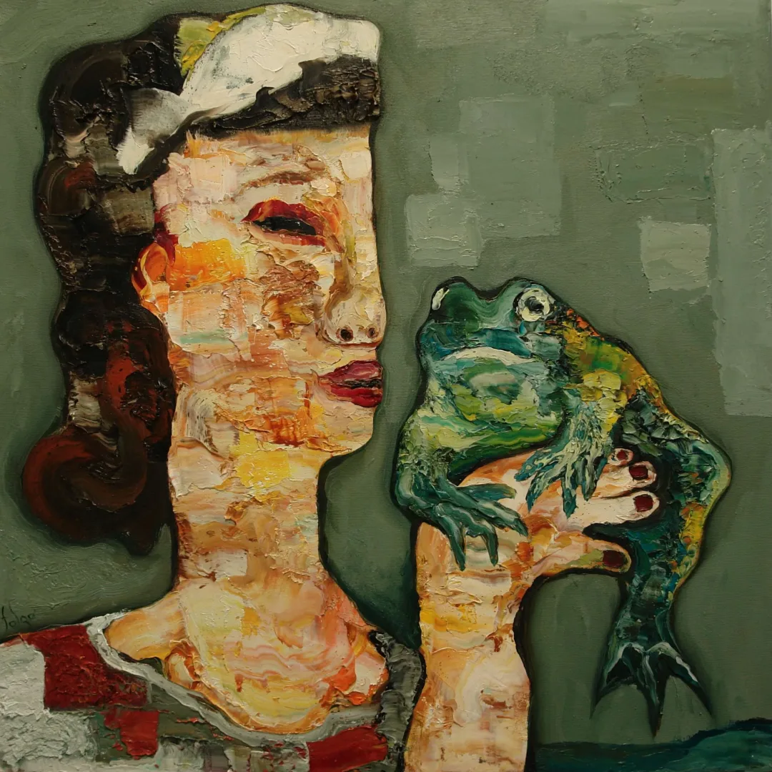 MURAT TOLGA — “İsimsiz”, 2021 "İsimsiz" eseri MURAT TOLGA tarafından 2021 yılında 60x60 cm ölçülerinde Tuval üzeri yağlı boya tekniği ile yapılmıştır.