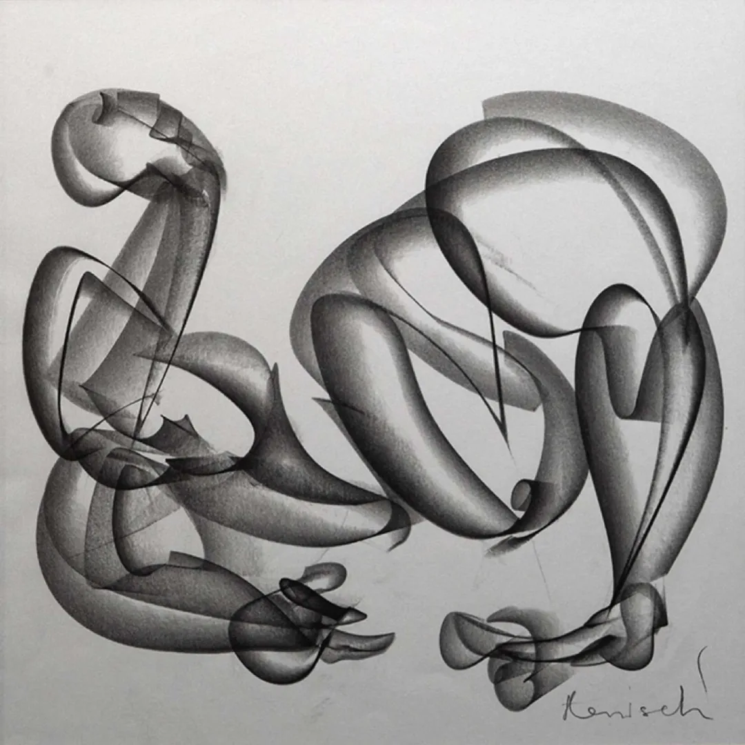 ALİ HERİSCHİ — “İsimsiz” "İsimsiz" eseri ALİ HERİSCHİ tarafından 40x40 cm ölçülerinde Kağıt üzeri füzen tekniği ile yapılmıştır.