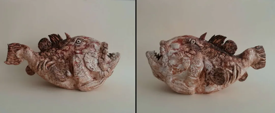 MURAT TOLGA — “İsimsiz”, 2022 "İsimsiz" eseri MURAT TOLGA tarafından 2022 yılında 20x40x18 cm ölçülerinde Seramik, 1040 °C tekniği ile yapılmıştır.