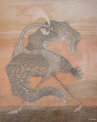 Bu eser ATAÇ ELALMIŞ tarafından 2013 yılında 200x160 cm ölçülerinde Tuval üzeri yağlı boya tekniği ile yapılmıştır.