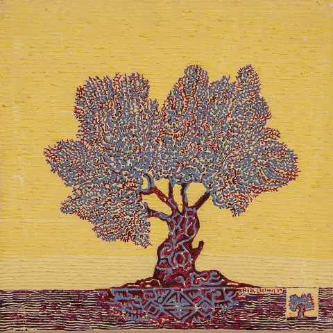 Bu eser ATAÇ ELALMIŞ tarafından 2019 yılında 40x40 cm ölçülerinde Tuval üzeri yağlı boya tekniği ile yapılmıştır.