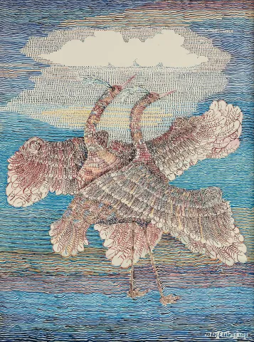 "Turnalar" eseri ATAÇ ELALMIŞ tarafından 2018 yılında 80x60 cm ölçülerinde Tuval üzeri yağlı boya tekniği ile yapılmıştır.