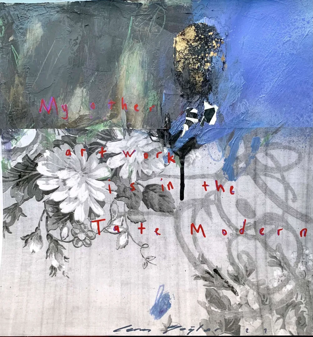 yakınlaştır "My Other Art Work is in The Tate Modern" eseri FAİKA CEREN ÇAĞLAR tarafından 2021 yılında 30x30 cm ölçülerinde Kağıt üzeri karışık teknik tekniği ile yapılmıştır.
