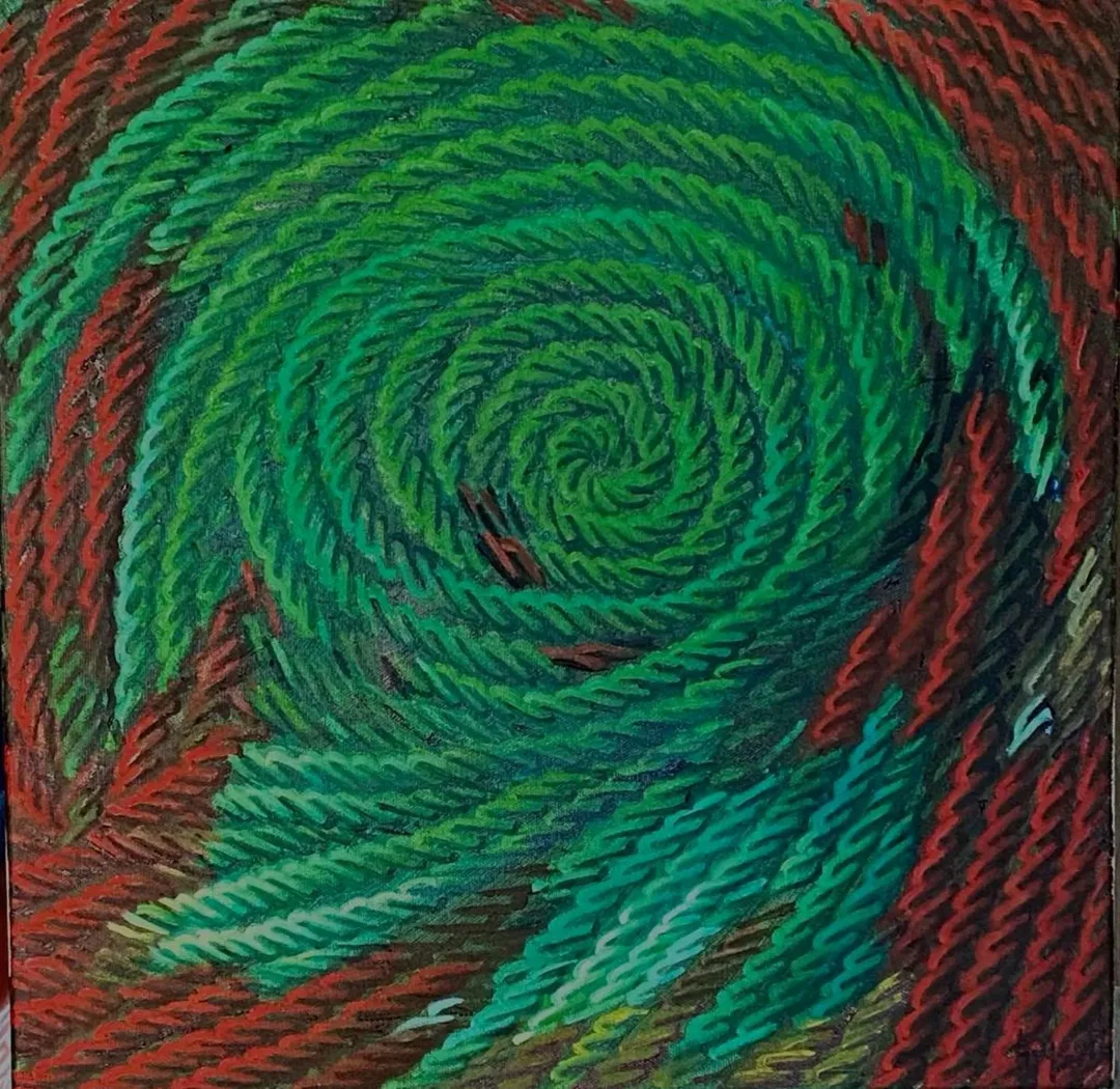 "isimsiz" eseri AHMET YEŞİL tarafından 2022 yılında 40x40 cm ölçülerinde Tuval üzeri yağlı boya tekniği ile yapılmıştır.