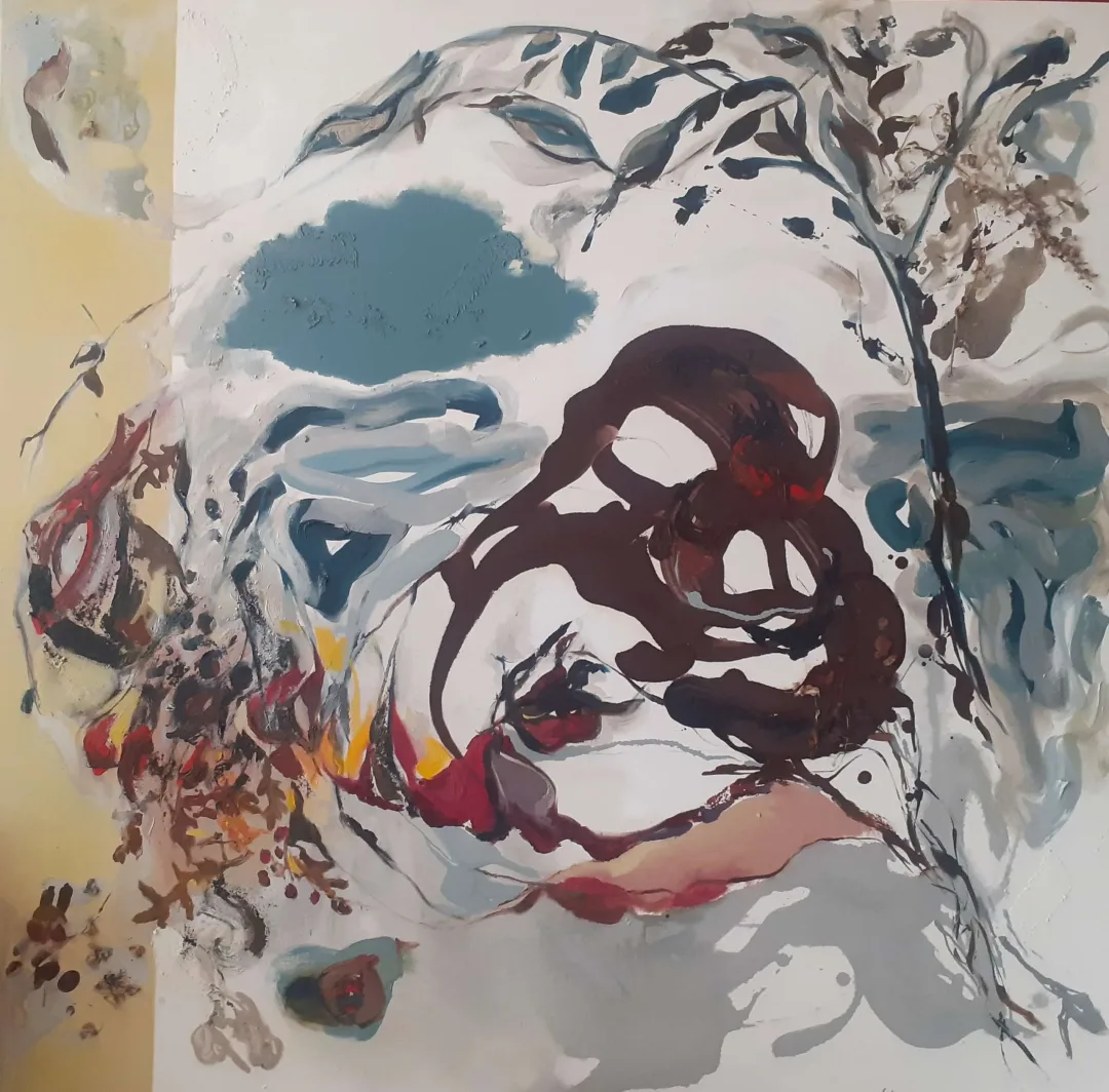 "Lost Desire" eseri FÜSUN ÇAĞLAYAN tarafından 2022 yılında 120x120 cm ölçülerinde Tuval üzeri yağlı boya tekniği ile yapılmıştır.