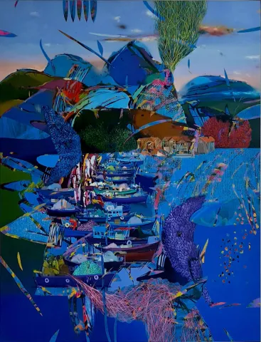 "Heyyamola" eseri HAKAN ESMER tarafından 116x89 cm ölçülerinde Tuval üzeri yağlı boya tekniği ile yapılmıştır.