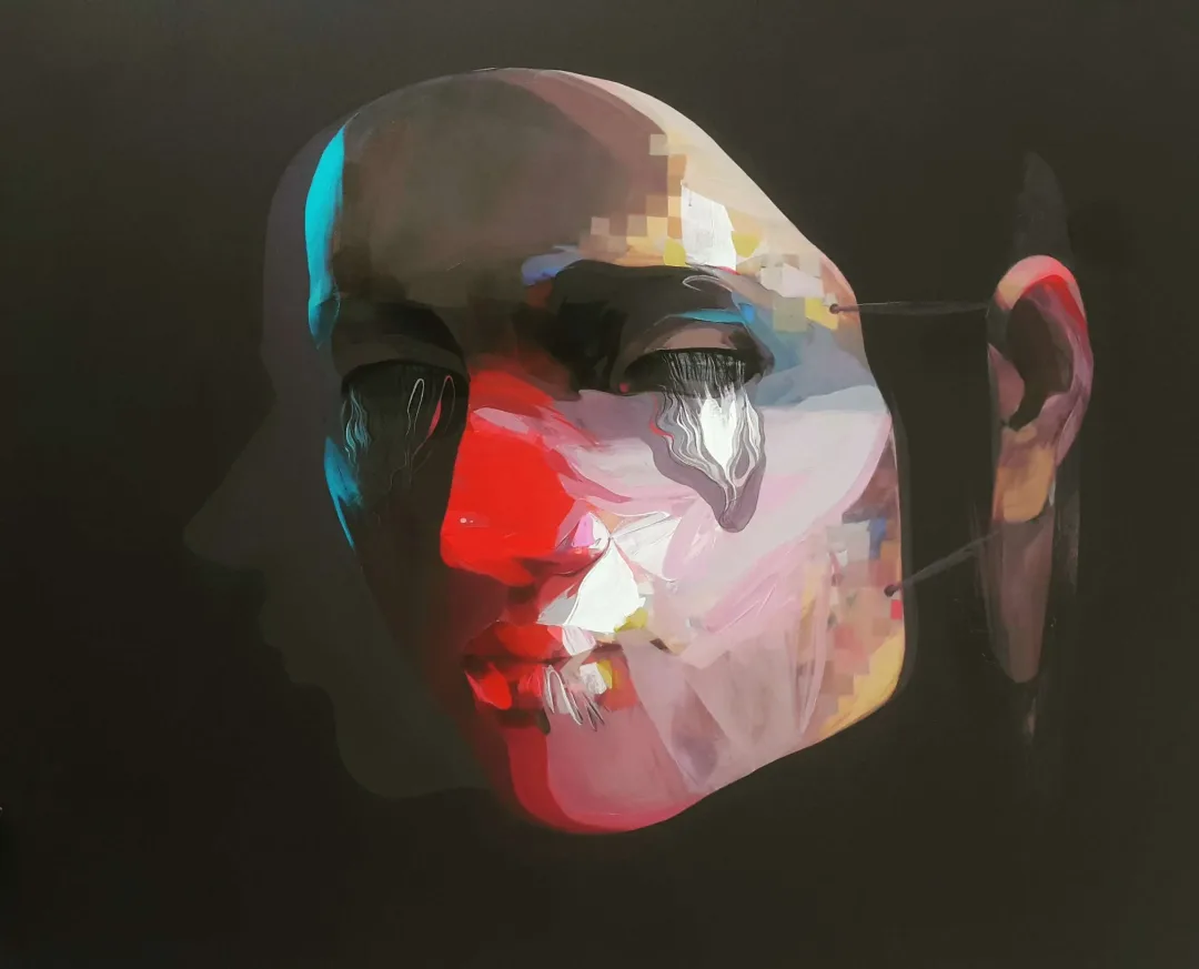 HAKAN ERASLAN — “Untitled”, 2021 "İsimsiz" eseri HAKAN ERASLAN tarafından 2021 yılında 126x150 cm ölçülerinde Tuval üzeri akrilik boya tekniği ile yapılmıştır.