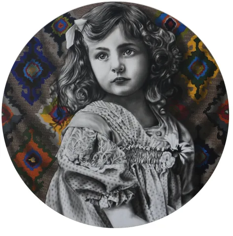 HASAN BASRİ İNAN — “Bir Ömürlük Misafir”, 2021 "Bir Ömürlük Misafir" eseri HASAN BASRİ İNAN tarafından 2021 yılında 130x130 cm ölçülerinde Tuval üzeri yağlı boya tekniği ile yapılmıştır.