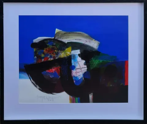 "İsimsiz" eseri HAYATİ MİSMAN tarafından 2015 yılında 46x58 cm ölçülerinde Kağıt üzeri yağlı boya tekniği ile yapılmıştır.