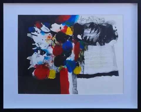 "İsimsiz" eseri HAYATİ MİSMAN tarafından 2015 yılında 46x58 cm ölçülerinde Kağıt üzeri yağlı boya tekniği ile yapılmıştır.