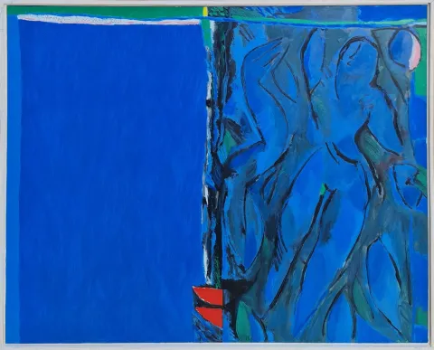 "İsimsiz" eseri HAYATİ MİSMAN tarafından 2011 yılında 80x100 cm ölçülerinde Tuval üzeri yağlı boya tekniği ile yapılmıştır.