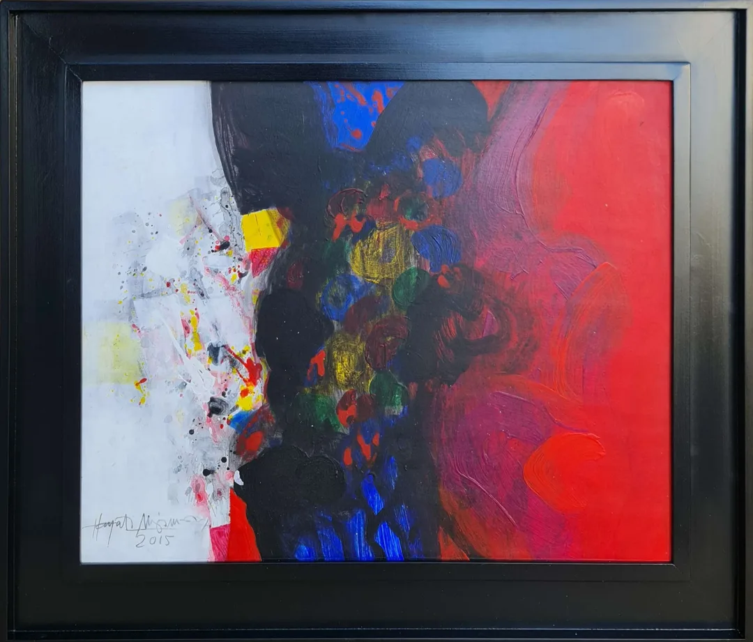 yakınlaştır "İsimsiz" eseri HAYATİ MİSMAN tarafından 2015 yılında 50x60 cm ölçülerinde Kağıt üzeri yağlı boya tekniği ile yapılmıştır.