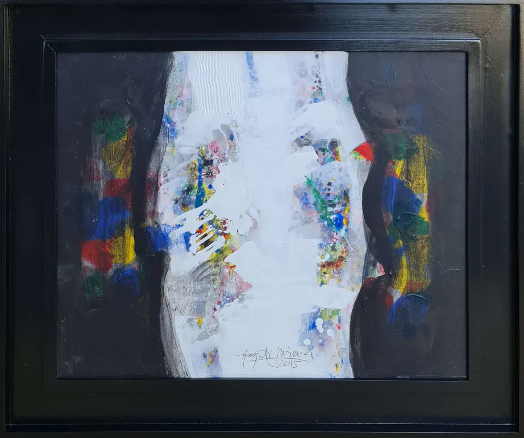 HAYATİ MİSMAN — “İsimsiz”, 2016 "İsimsiz" eseri HAYATİ MİSMAN tarafından 2016 yılında 50x60 cm ölçülerinde Kağıt üzeri yağlı boya tekniği ile yapılmıştır.
