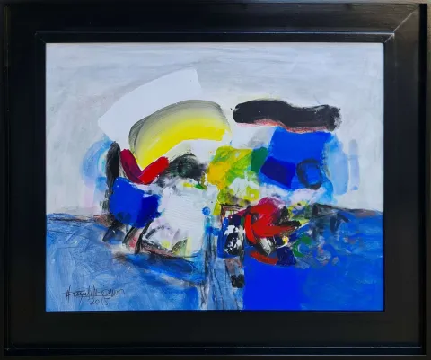 "İsimsiz" eseri HAYATİ MİSMAN tarafından 2016 yılında 50x60 cm ölçülerinde Kağıt üzeri yağlı boya tekniği ile yapılmıştır.