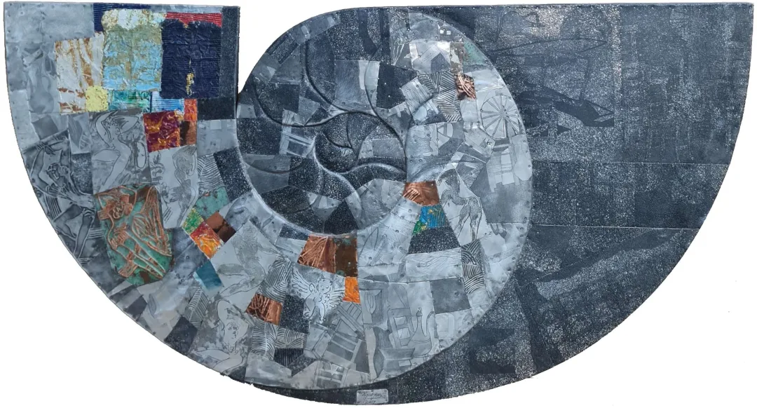 "İsimsiz" eseri HAYATİ MİSMAN tarafından 2014 yılında 73x140 cm ölçülerinde Metal tekniği ile yapılmıştır.