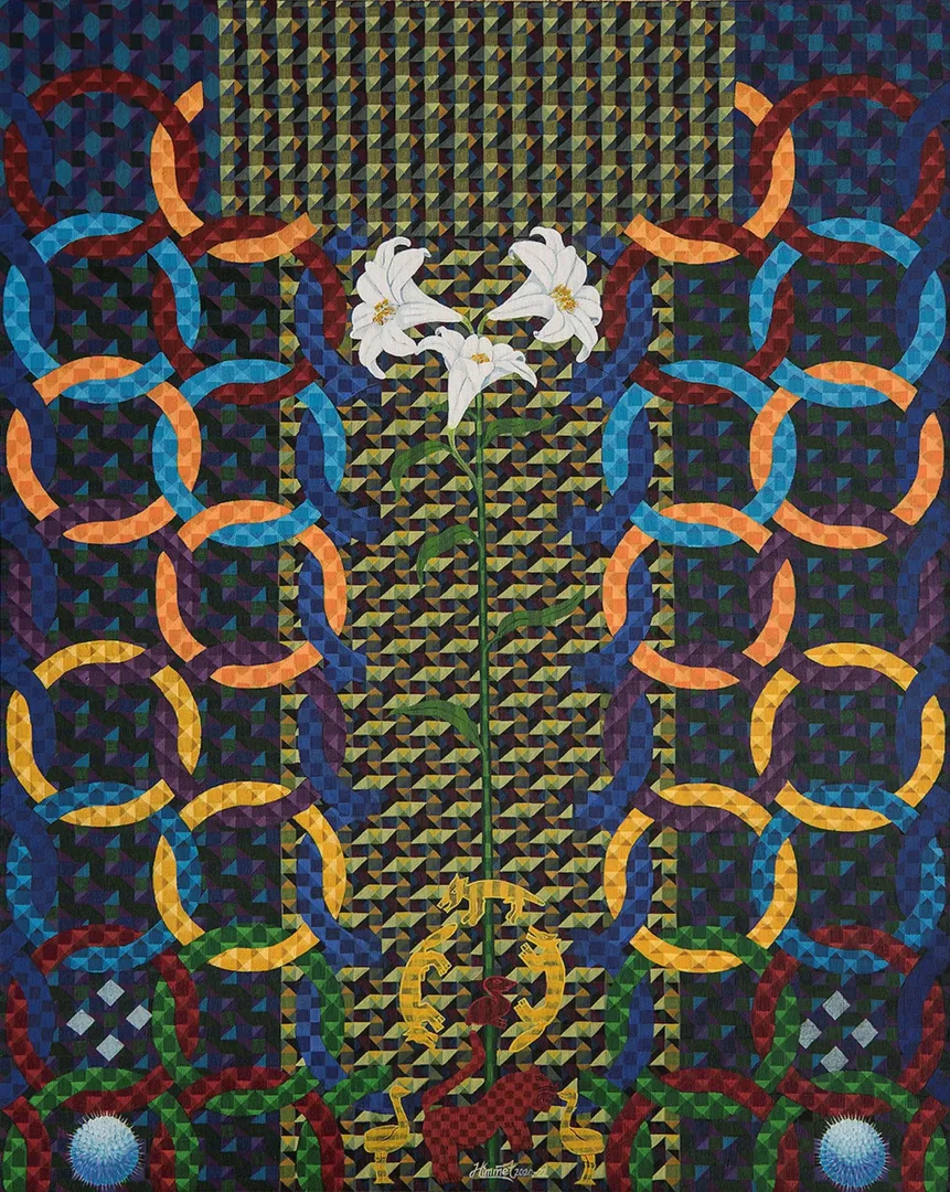 “Kısaca Barış” "Kısaca Barış" eseri 100x80 cm ölçülerinde Tuval üzeri akrilik boya tekniği ile yapılmıştır.
