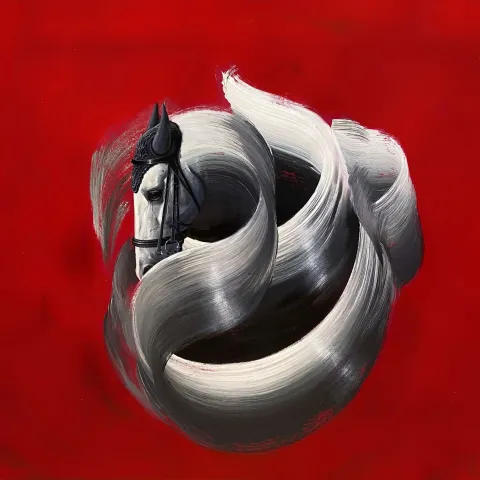 MAHMOUD AZADNİA — “Süreklilik”, 2022 "Süreklilik" eseri MAHMOUD AZADNİA tarafından 2022 yılında 100x100 cm ölçülerinde Tuval üzeri akrilik boya tekniği ile yapılmıştır.